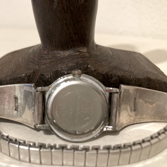 Vintage Kokopelli Navajo Sterling Silver Old Pawn Watch Bracelet - Picture 3 of 7